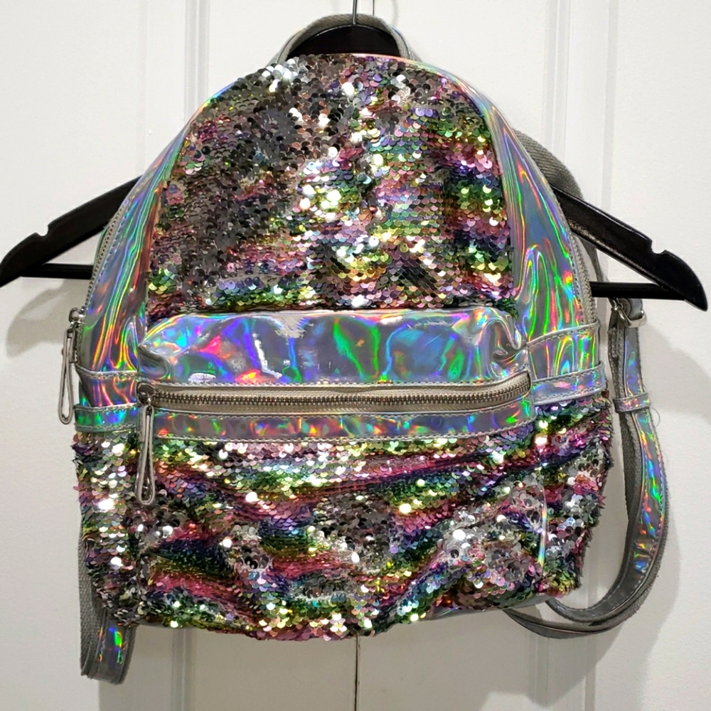Shimmery sequins backpack 🎒